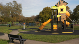 Play area in Wickford Memorial Park, Essex