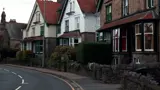 Residential street in England.